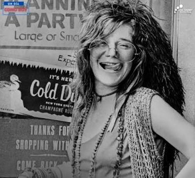SebaGranate's tweet image. Un día como hoy pero de 1943, nacía Janis Joplin. Estaría cumpliendo 83 años pero eligió formar parte de "El club de los 27" y murió de sobredosis por heroína en 1970.