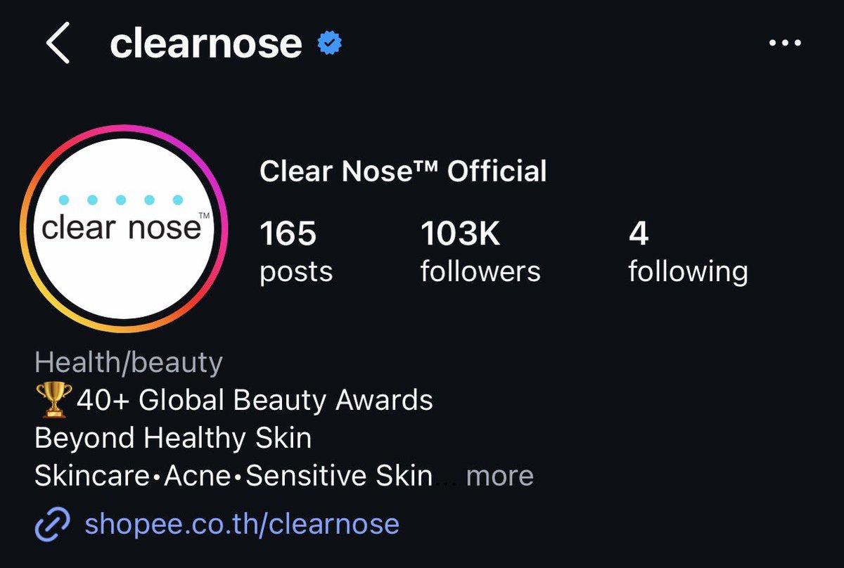 wwwleedotcom's tweet image. ไอจี clear nose ฟอล 127 ตั้งแต่เมื่อไหร่ อะหรือว่า