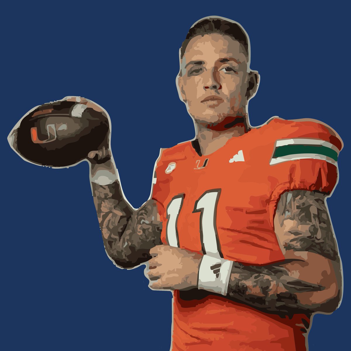We want to wish Mandarin High School Graduate, and stand out Quarterback for the Miami Hurricanes, Carson Beck, good luck in tonight’s College Football National Championship. @Duvalschools