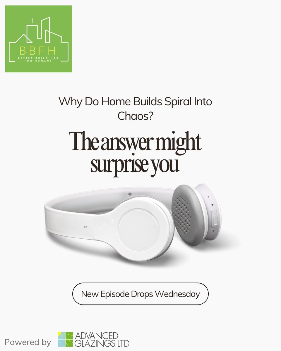 Why do so many home projects go wrong?
Next week’s BBFH guest says the problem isn’t the homeowner — it’s the system.

We break down the flawed processes behind most renovations &amp; how to fix them.

🎧 New episode Wednesday.

#BBFHPodcast #ResidentialDesign