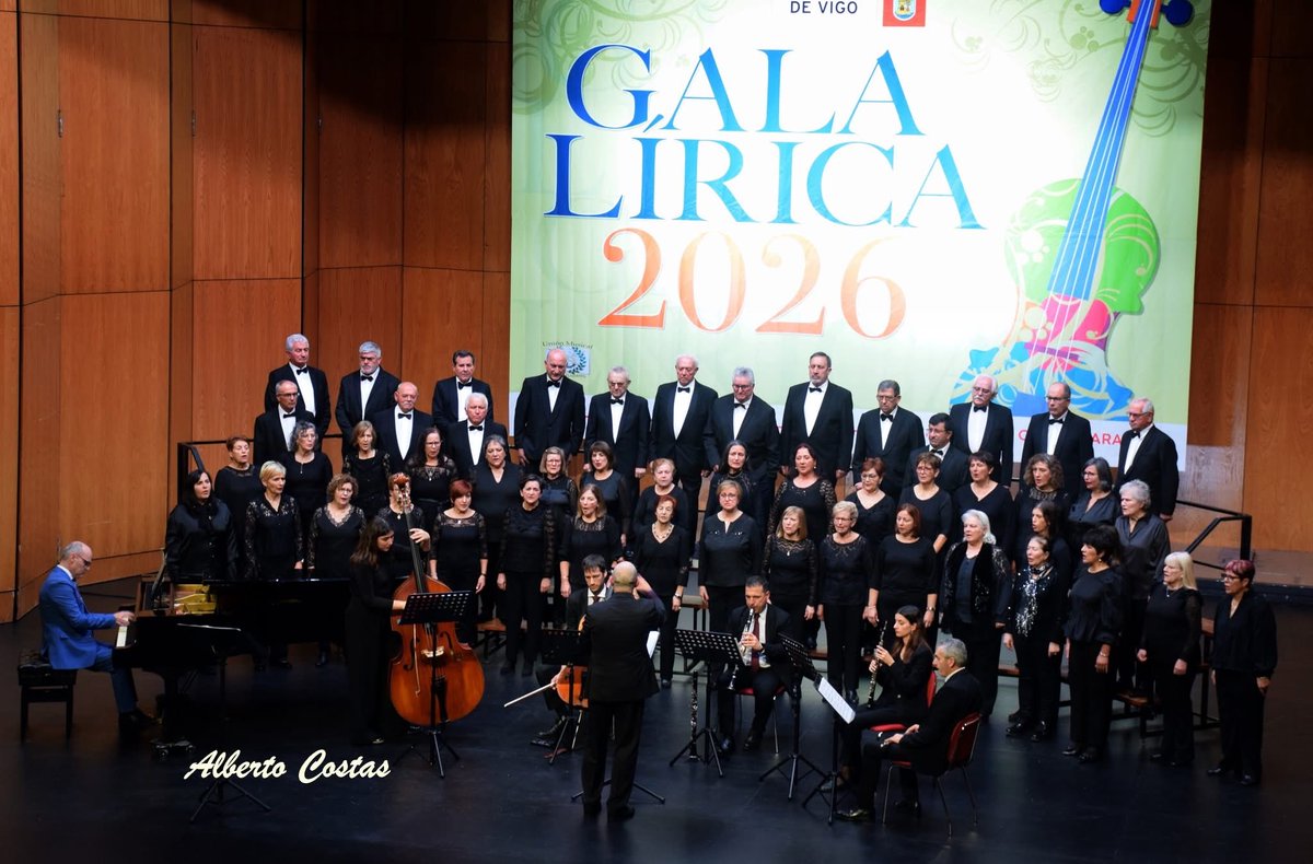 Gala Lírica, 2026. Onte no García Barbón