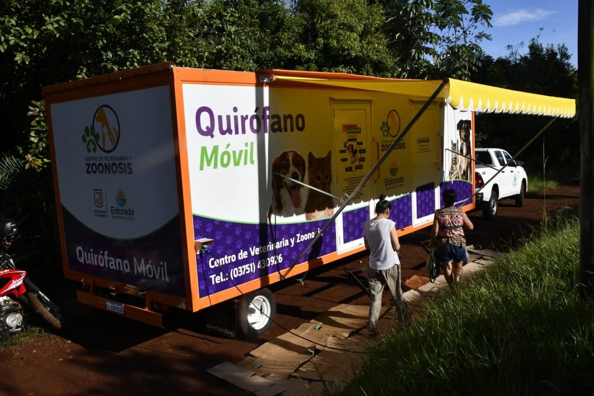 eldopolis's tweet image. [ELDORADO] El Quirófano Veterinario Móvil visitará barrio Elena 3 este jueves
Estará este jueves 22 de enero desde las 7.30 eldopolis.com