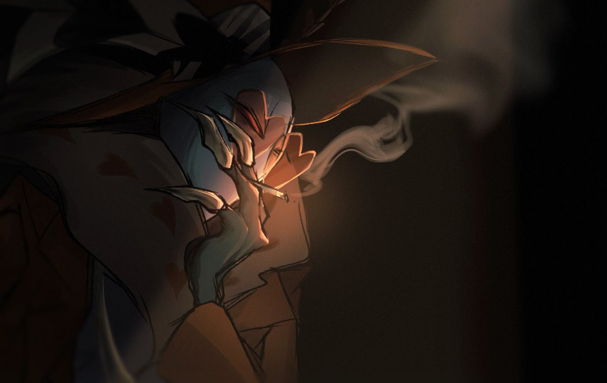 🚬

#HazbinHotelValentino #HazbinHotelFanart