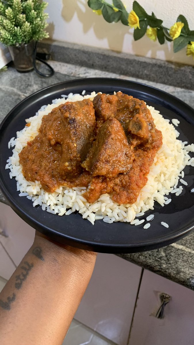 TokyosBite's tweet image. Rice and stew before nap😋😌