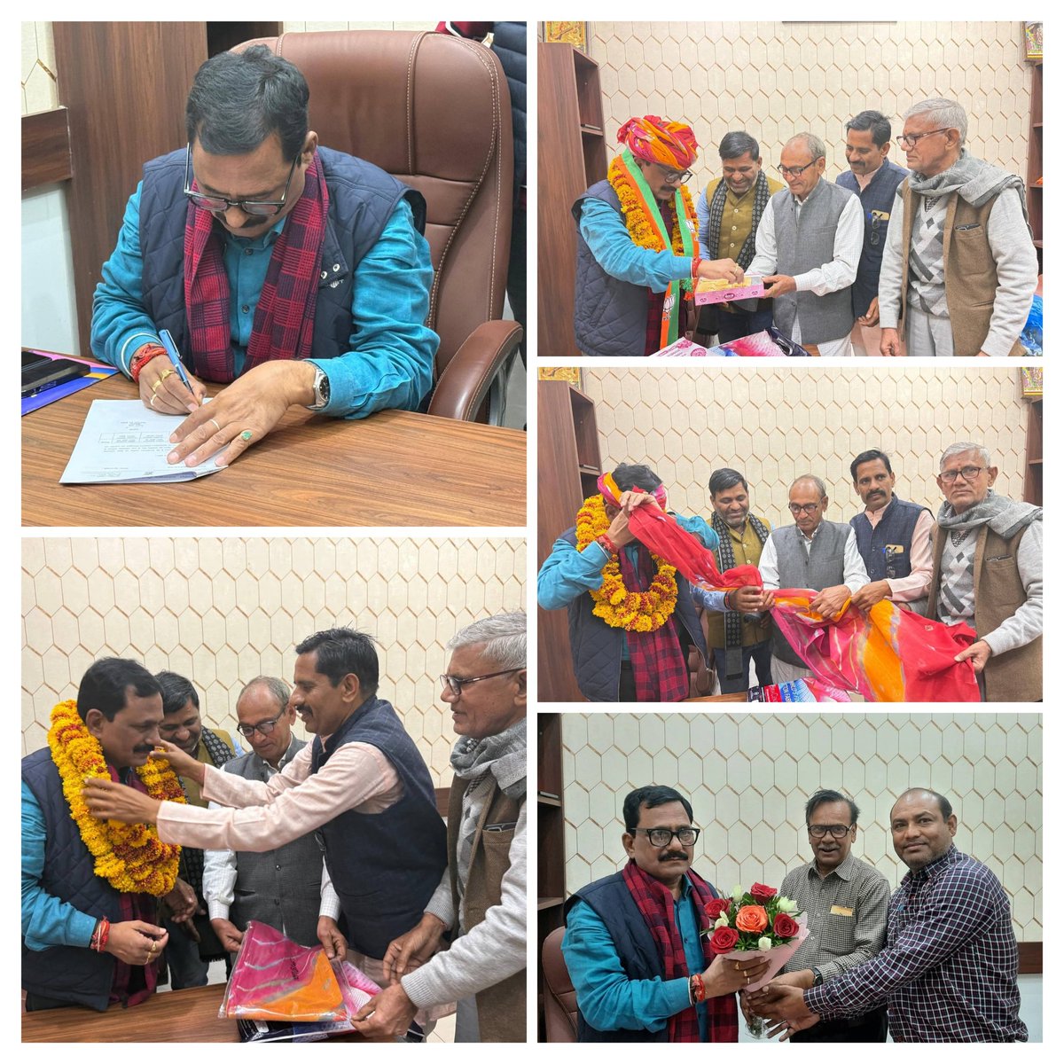 m_dadheech's tweet photo. आज भाजपा प्रदेश कार्यालय में प्रदेश के विभिन्न क्षेत्रों से पधारे समर्पित कार्यकर्ताओं एवं सम्मानित नागरिकजनों से आत्मीय भेंट एवं सार्थक संवाद का अवसर प्राप्त हुआ। 

@BJP4Rajasthan @BhajanlalBjp @madanrrathore https://t.co/JYXLx1JOUl