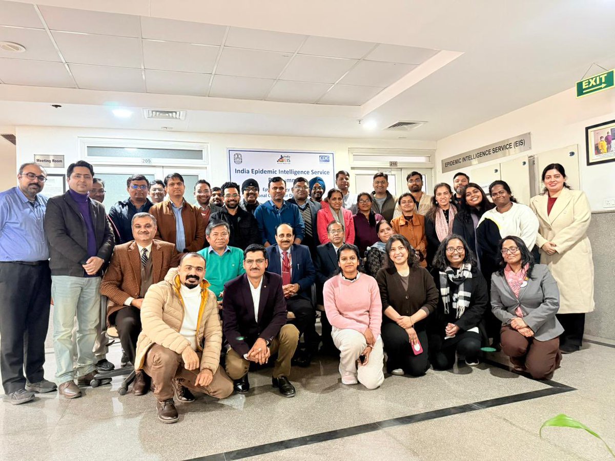 NCDCMoHFW's tweet photo. NCDC is organising a Scientific Writing Workshop for EIS Officers (19–23 Jan 2026) to strengthen skills in scientific writing, publication ethics, data analysis, and journal submission, supporting high-quality evidence generation for public health action. #IndiaEIS @MoHFW_INDIA https://t.co/4CutVCHU84
