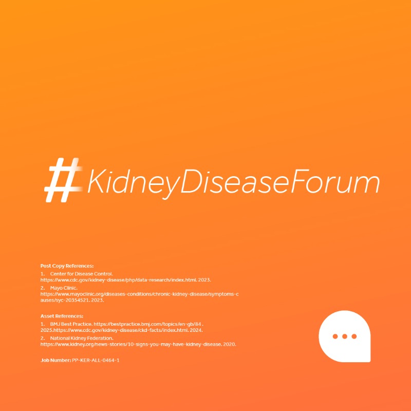 CVKidneyCare's tweet photo. Only about 10% of patients with chronic kidney disease (CKD) are aware of their condition.

With symptoms often subtle and non-specific, early detection can be challenging.

That’s why regular eGFR and UACR testing is key to help detect CKD early and enable timely intervention.