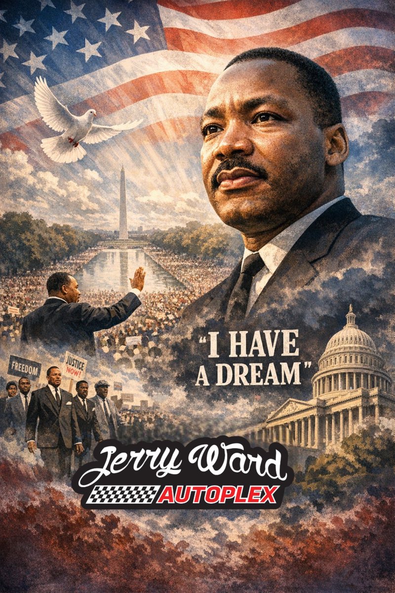 JerryWardAuto's tweet image. Today we honor Dr. Martin Luther King Jr. and his enduring message of unity, justice, and peace. #mlk