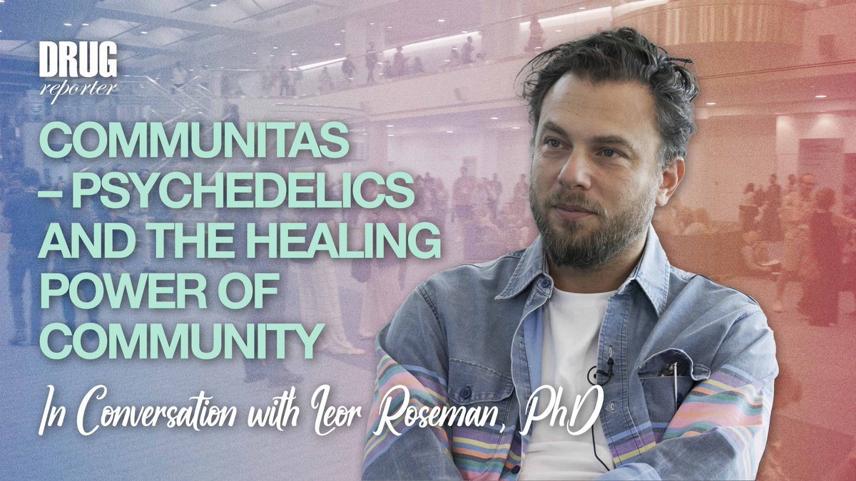 RRFdrugreporter's tweet photo. New video! Communitas – Psychedelics and the Healing Power of Community - In Conversation with Leor Roseman, PhD https://t.co/YXpQSdCH8w https://t.co/yMtOXxGygH