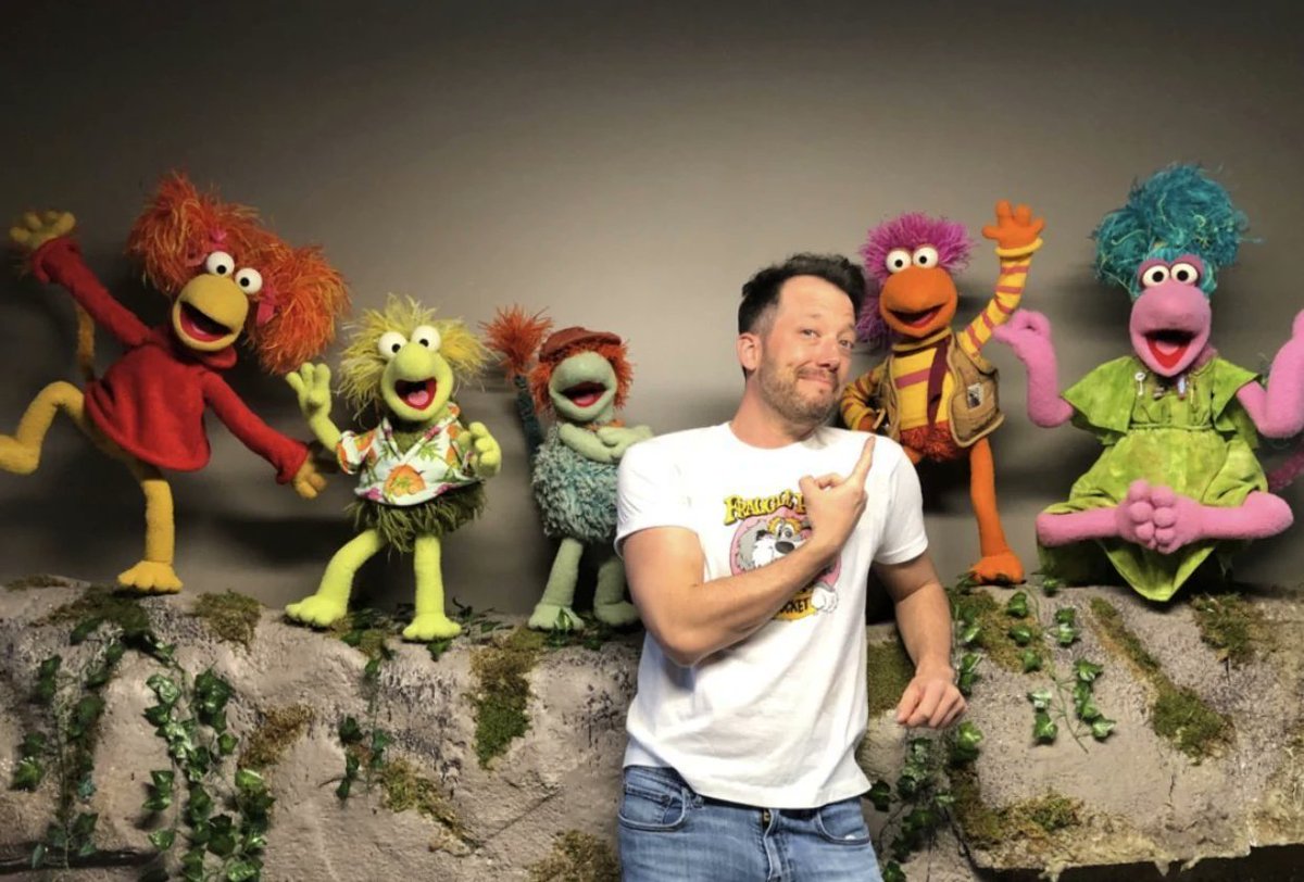 "Fraggle Rock is the reason that I became a puppeteer. When I was seven years old, I saw Fraggle Rock, for the first time, and the first character that I remember physically seeing on the screen was Gobo."

Happy Birthday, John Tartaglia!