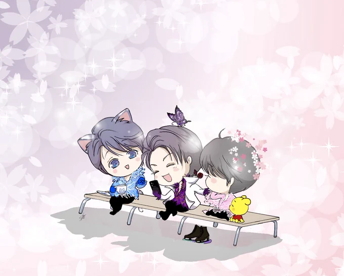 ず──っと 一緒 (ФωФ)( •̀ᴗ•́ )('∇` ) #羽生結弦選手が今日も元気で幸せでありますように #Origin 。.。:+* ゜ ゜゜ *+:。.。: