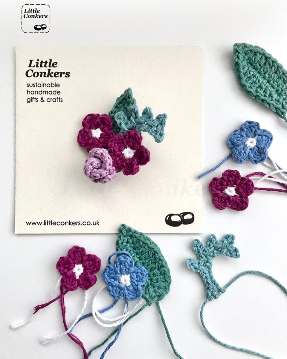 Making lots of floral bouquet brooches this week.
100% recycled cotton.
littleconkers.co.uk/floral-brooche…
#handmade #shopsmall