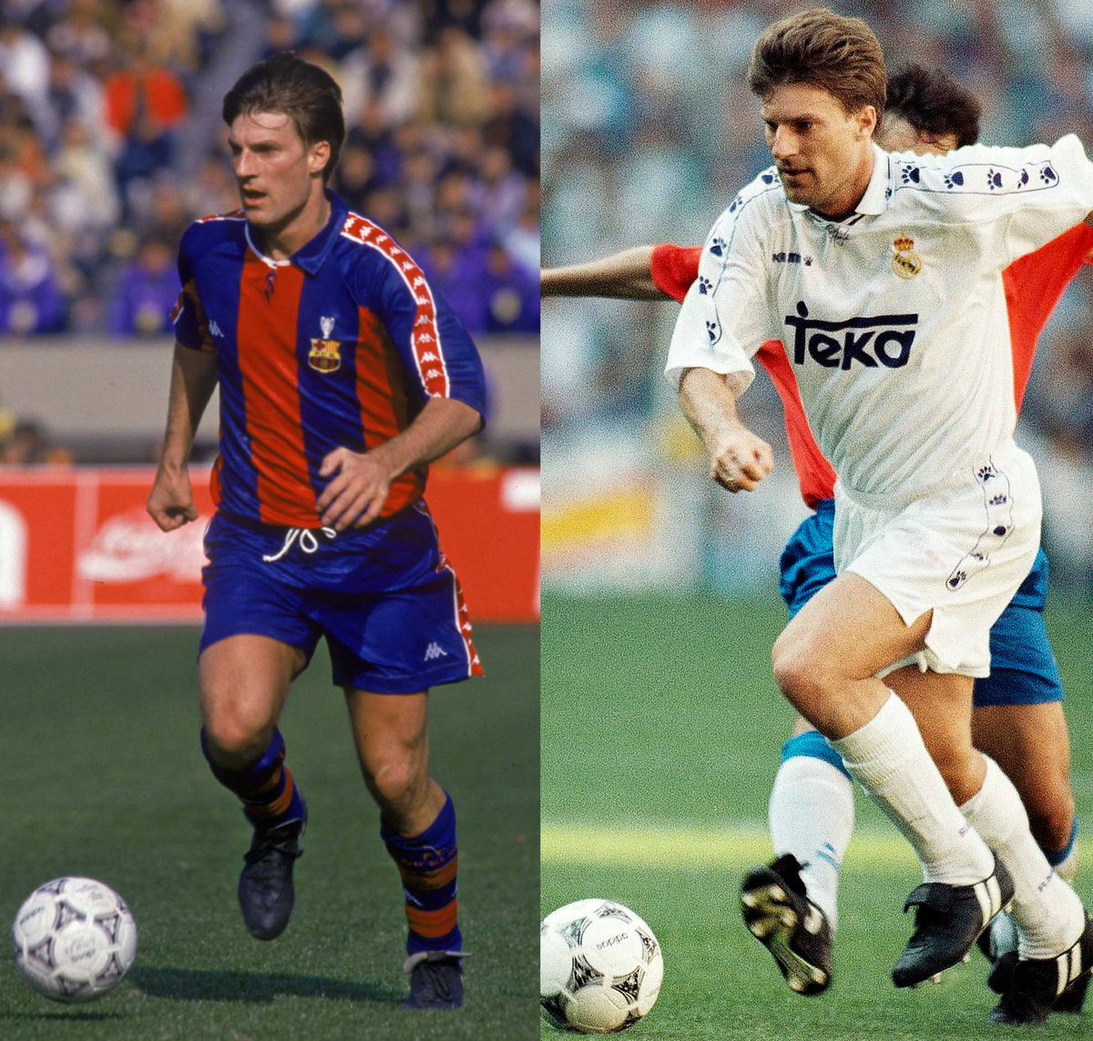 Jan 8, 1⃣9⃣9⃣4⃣: Michael Laudrup's Barcelona 5-0 Real Madrid

Jan 7, 1⃣9⃣9⃣5⃣: Michael Laudrup's Real Madrid 5-0 Barcelona