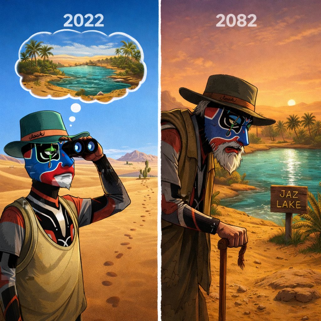 kemiksuluapilav's tweet photo. 2022: Just a little more patience, #JAZ is coming.
2082: It finally came β I just got old waiting.
More smile ππ #RACA #USMetaverse #USM #JAZnetwork #LOOKΔ° https://t.co/SCiUNGMbPF