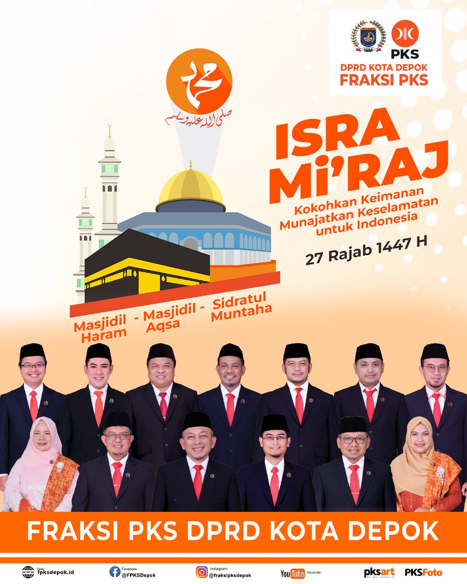 Bambangsutop0's tweet photo. Semoga peringatan Isra Mi’raj ini menumbuhkan semangat untuk terus memperbaiki diri, memperkuat iman, dan menghadirkan kepemimpinan yang melayani, jujur, dan penuh tanggung jawab. #isramiraj #nabimuhammadsaw https://t.co/n4HRD3Xxua