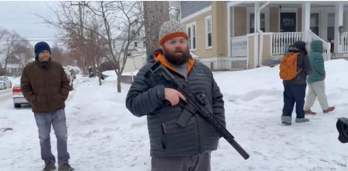 repmattdean's tweet photo. Hey @GovTimWalz this is what happens when you call on people to fight ICE. This nutball is going to shoot the first dude he sees in a SUV. Tone it down. Take a warm vacation. #mnleg https://t.co/jwCYru0fgE