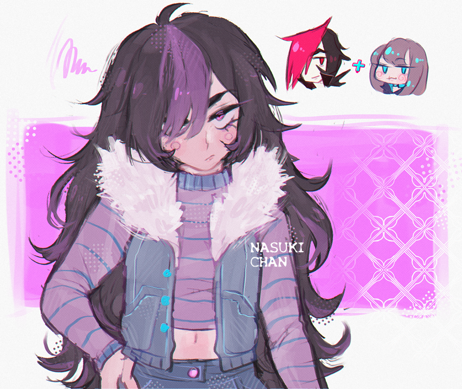 I love designing characters’ children for fun