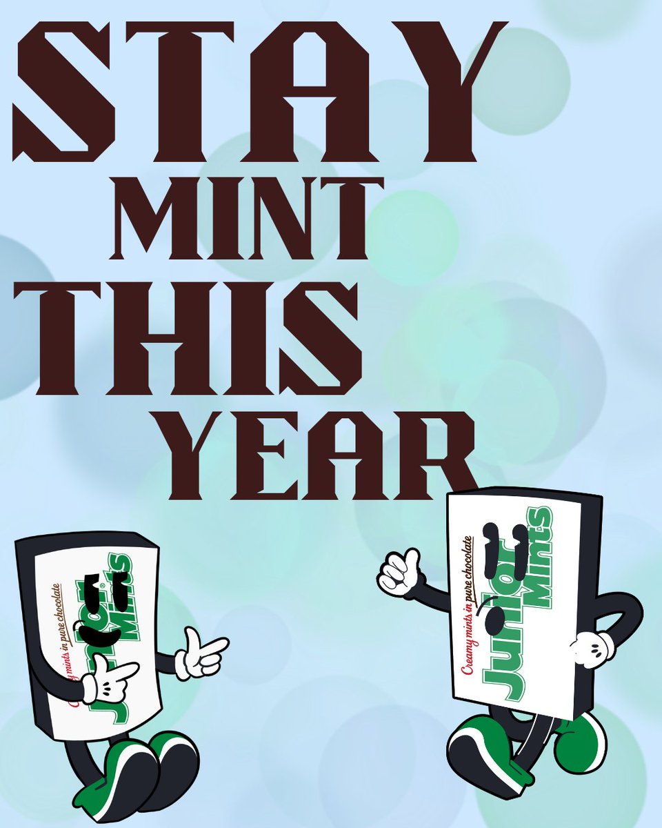 JuniorMints's tweet image. Stay fresh and in Mint Condition this year with Junior Mints! #JuniorMints #MintCondition