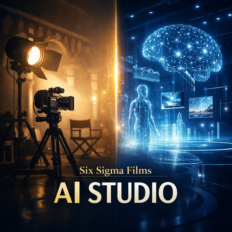 sixsigmafilms's tweet photo. At Six Sigma Films, we’re transitioning into a full-stack AI production ecosystem. Check out our AI Generated #ShortFilms #Mythological #Stories #AdFilms #Microdrama #Devotional #Bhajans at https://t.co/uhjNYeiQIr
#AIstudio #AIinFilms #Filmmaking #bollywood #AI #AIProduction https://t.co/M2CmNrXORh