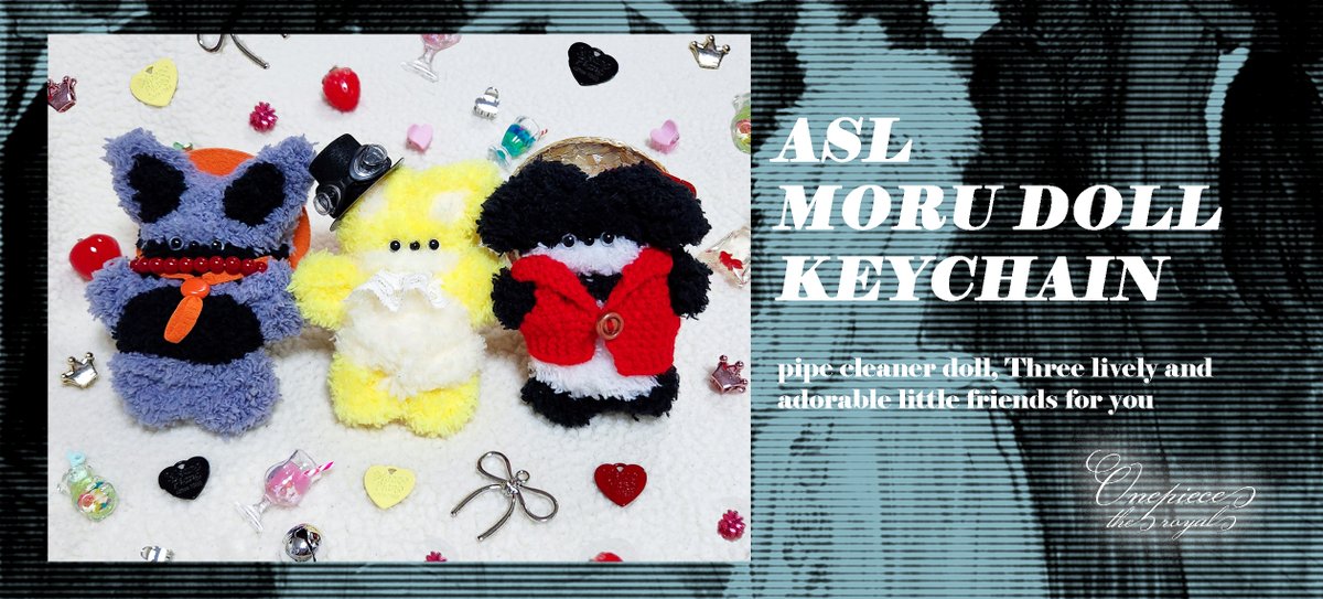 <원더로3>
구매왕 보상인 『꼬마 ASL 인형』을 공개합니다.
(해당 보상은 모루 인형 키링이며 3개/1세트가 전달됩니다.)