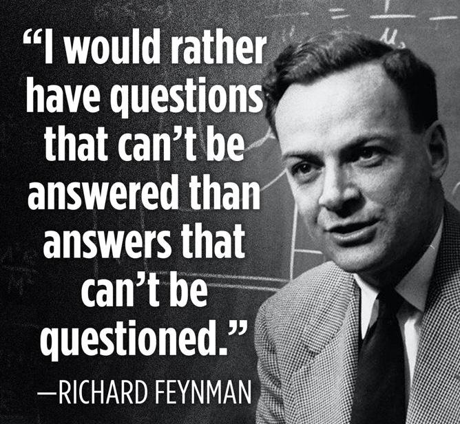 MatthewWielicki's tweet image. When it comes to climate science... Be like Feynman.