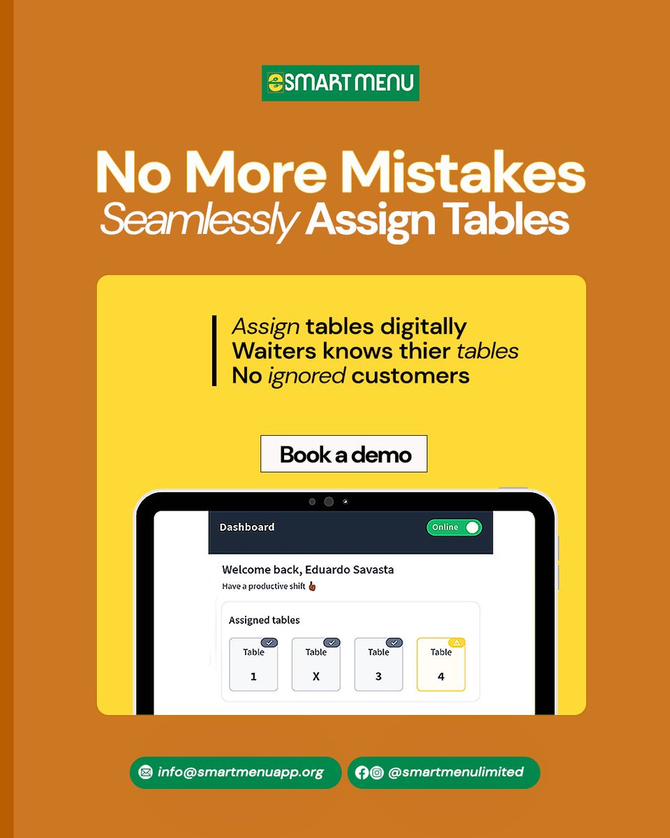 Smart Menu Limited (@smartmenultd) / Posts / X