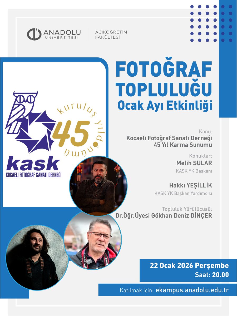 Anadolu Üniversitesi Açıköğretim Fakültesi tweet media