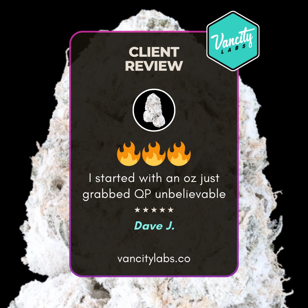 vancitylabsco's tweet image. 🔥 Client Review 🔥
“I started with an oz, just grabbed a QP — unbelievable!”
— Dave J. 💯

Real results. Real satisfaction. 🙌

🌐  vancitylabs.co/product/thca-s…

#ClientReview #CustomerFeedback #TopQuality #TrustedBrand #Unbelievable
