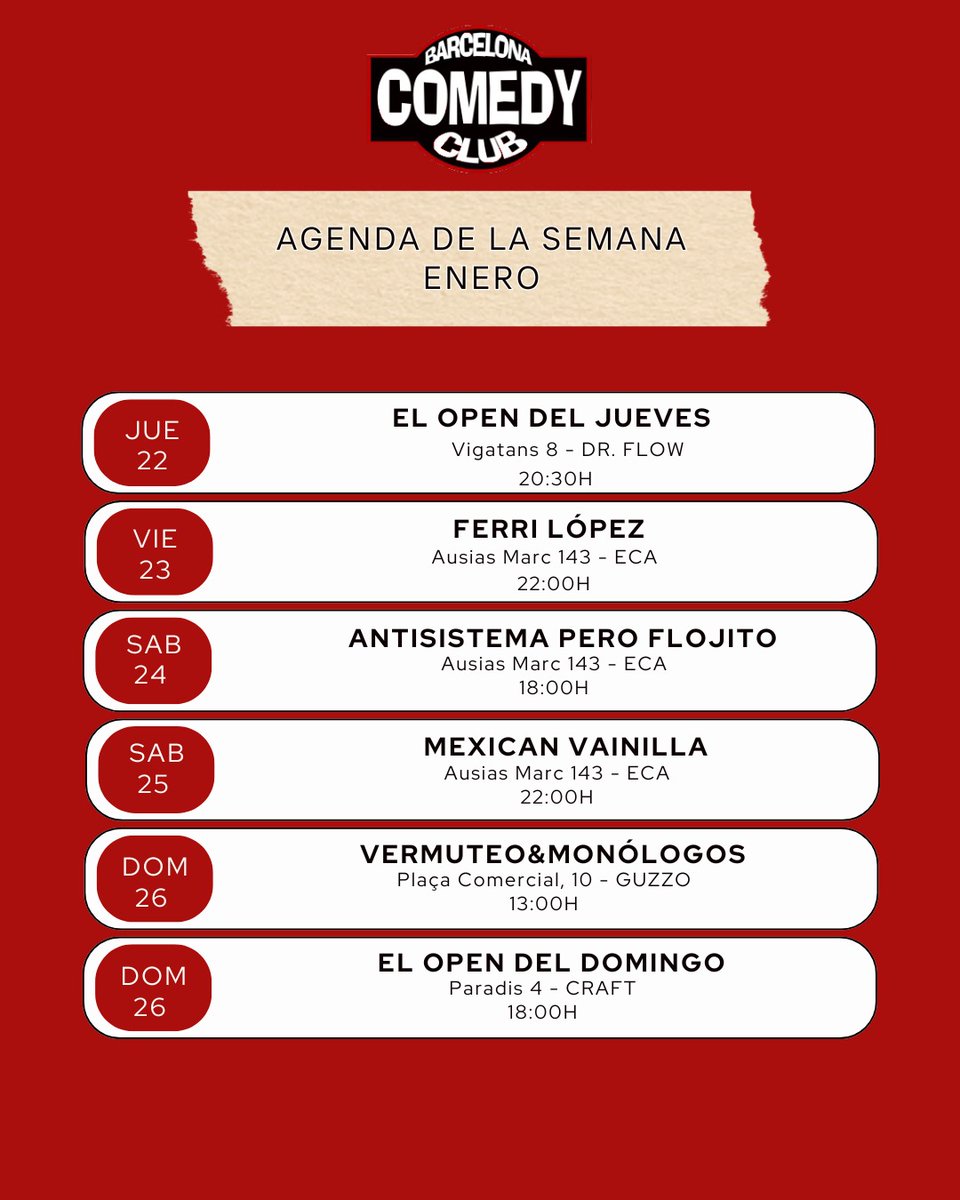 BarcelonaComedyClub tweet media