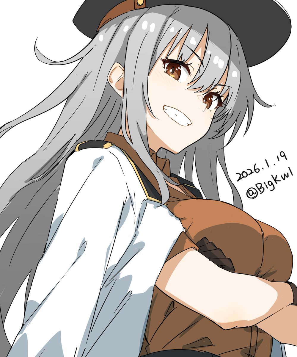 ガングート(艦隊これくしょん) 「ガングート #艦これ版深夜の真剣お絵描き60分一本勝負 #艦これ版真剣お絵描き6」|つけもののイラスト