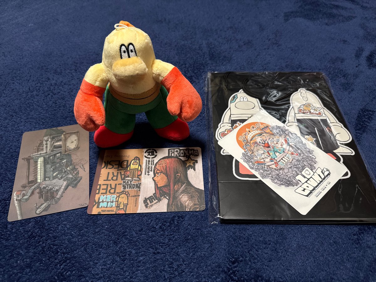 o0OHideO0o's tweet photo. Wabokuさん!無事届きました!
個展は行けませんでしたが、
ありがとうございます!👍
それにしても自立できるキーちゃん強い!
強すぎるw!🤣🐈✨
(めっちゃ褒めてますw)
#10_COUNT https://t.co/DpOEkGojXe