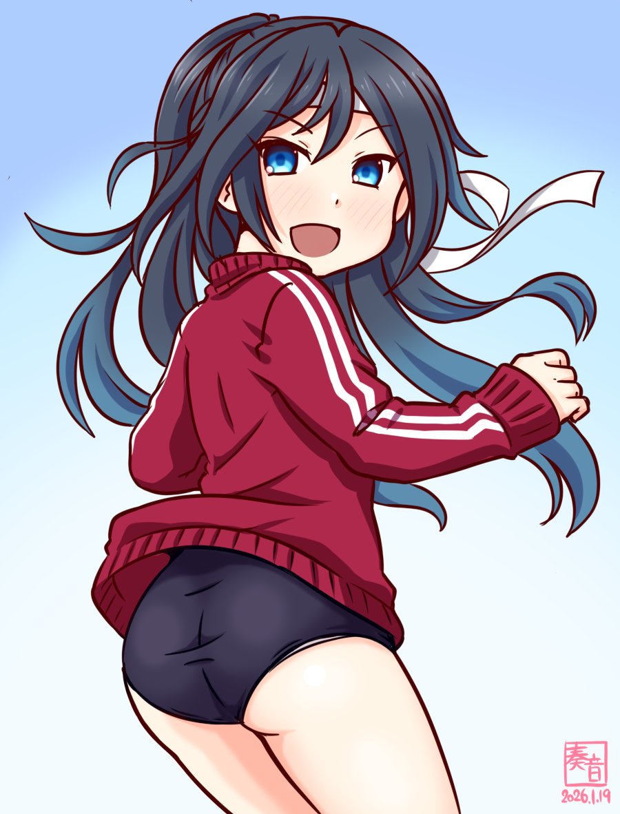 「また私かぁ。
 悪いわね、葛城ばっかり一番貰っちゃって♪
 ごめんね?」

#艦これ版真剣お絵描き60分一本勝負_20260119
#葛城 

※描き直していたので遅刻+20分 