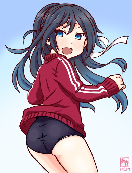 「また私かぁ。
 悪いわね、葛城ばっかり一番貰っちゃって♪
 ごめんね?」

#艦これ版真剣お絵描き60分一本勝負_20260119
#葛城 

※描き直していたので遅刻+20分 