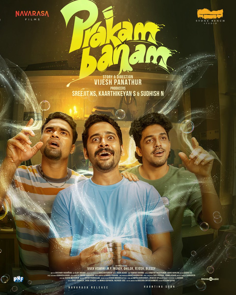 PharsFilm's tweet photo. Hostel life, a little bit of college politics and endless pranks.
Just when three buddies think they’ve figured it out, everything takes a hilarious turn.
Catch Prakambanam in theatres from January 30th!
#prakambanammovie #horrorcomedy #Navarasafilms #stonebenchstudios https://t.co/ndKf8cGdal
