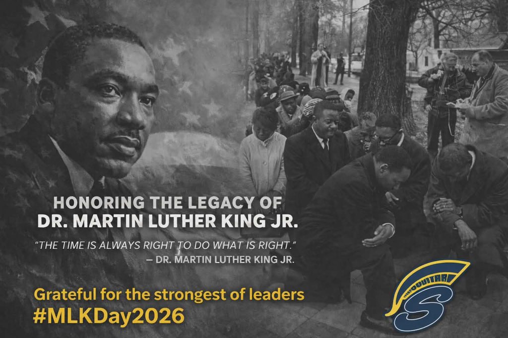 CoachHawk225's tweet image. Today, we honor the life and legacy of Dr. Martin Luther King Jr. @MSt8Football