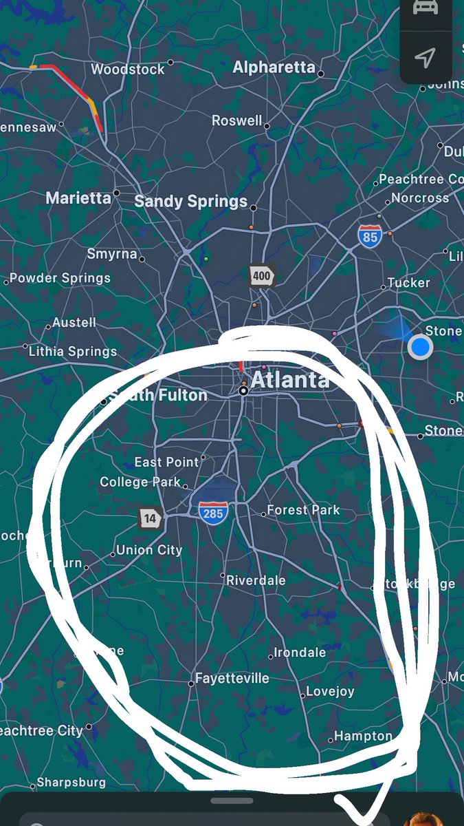 officia1_dell's tweet image. If you know anyone who lives in this circled area. 

Don’t take their opinions about the falcons and whatever decisions they make seriously. 

These are the folks who go to the games for the “vibes” 

9/10 if you interact with one of these people they will tell you that Mike Vick…