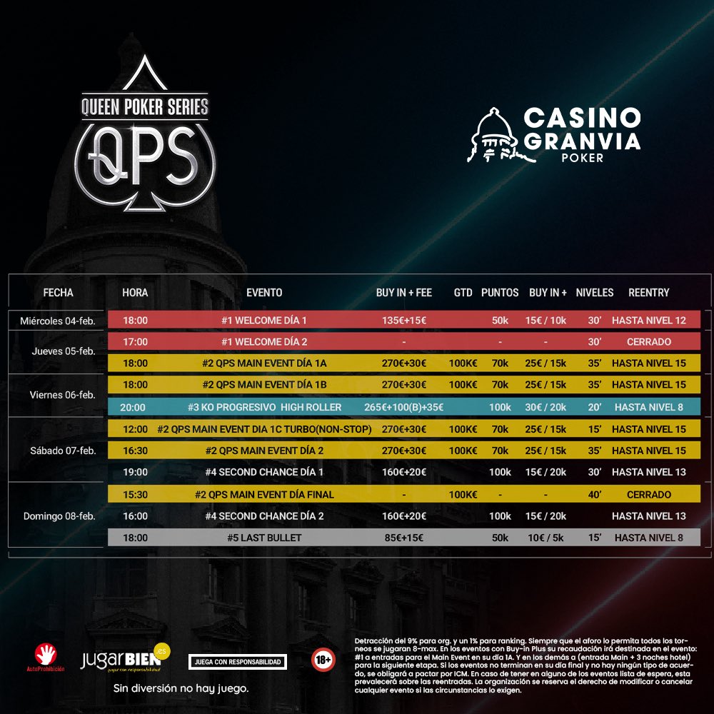 Casino Gran Vía Poker tweet media