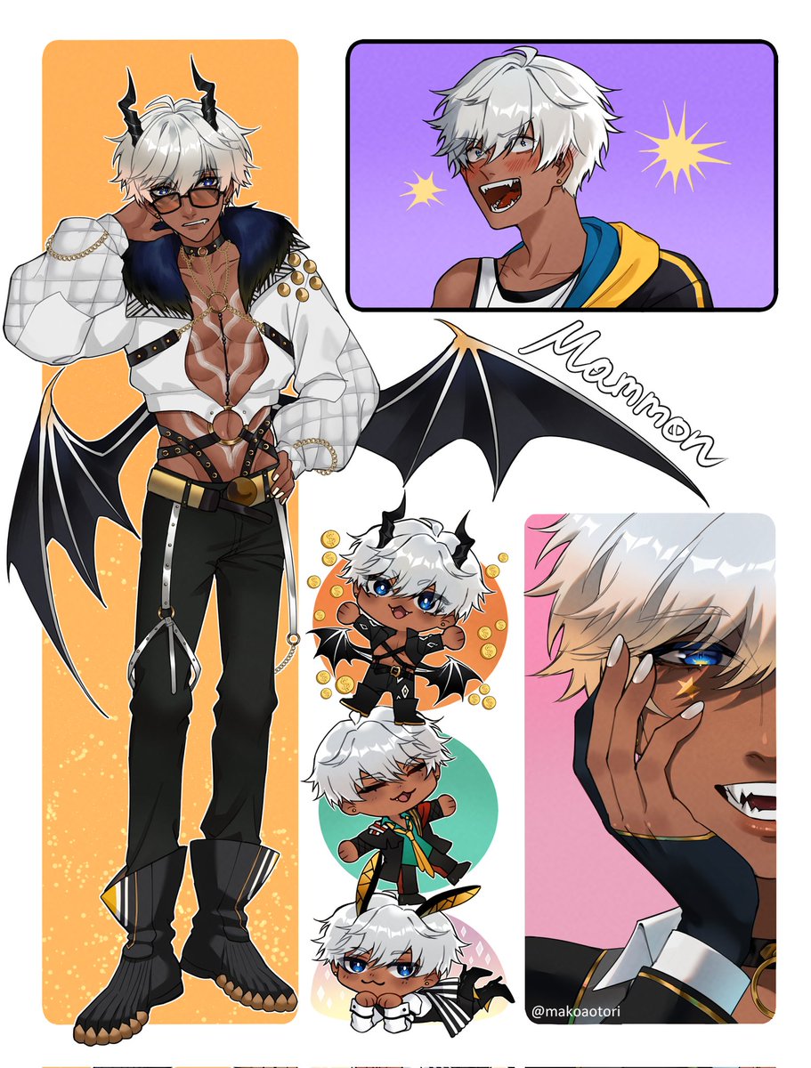 Mammon my man for you all😘
#obeyme #obeymefanart #obeymemammon #おベイみー