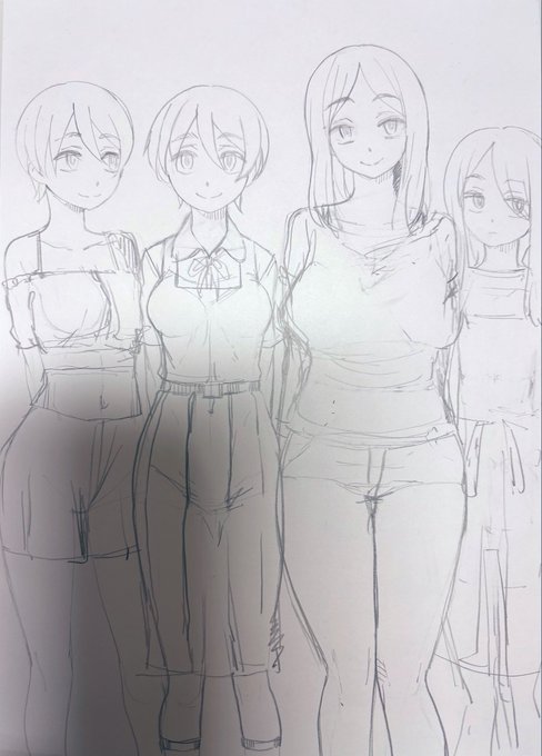 篠原家
咲良(長女)・陽葵(次女)・桐子(母)・朝香(三女) 