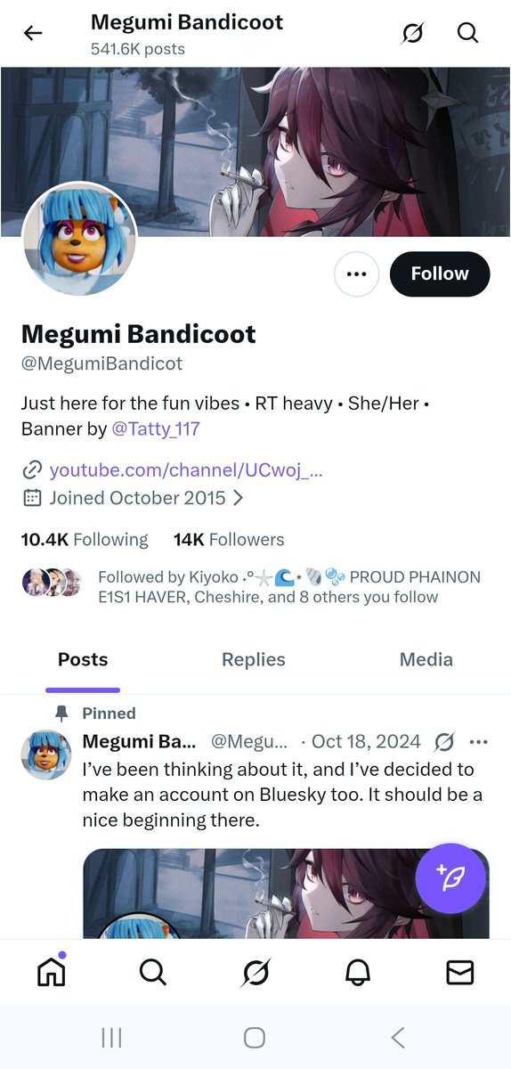 10 of yall follow btw