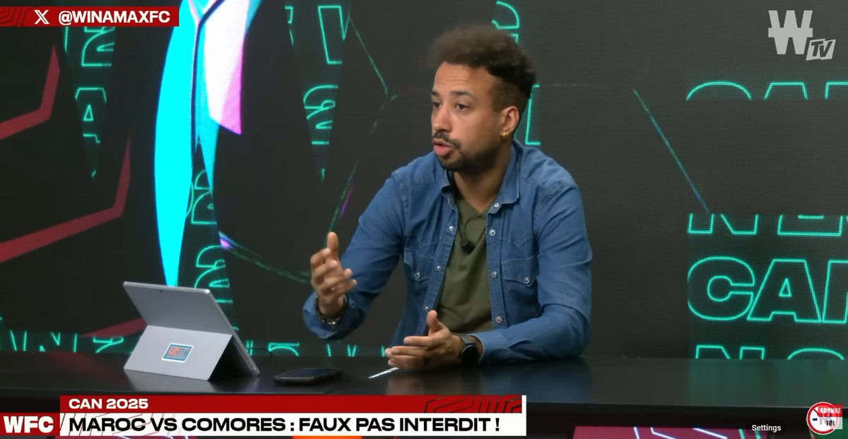 🔥 Le WFC durant la CAN 2025, c'est...

🔹 40 émissions 
🔹 3M de vues sur YouTube et Twitch
🔹 Un record sur le debrief de la finale avec un pic en live à 21K viewers

🙏 Merci à tous pour votre fidélité !