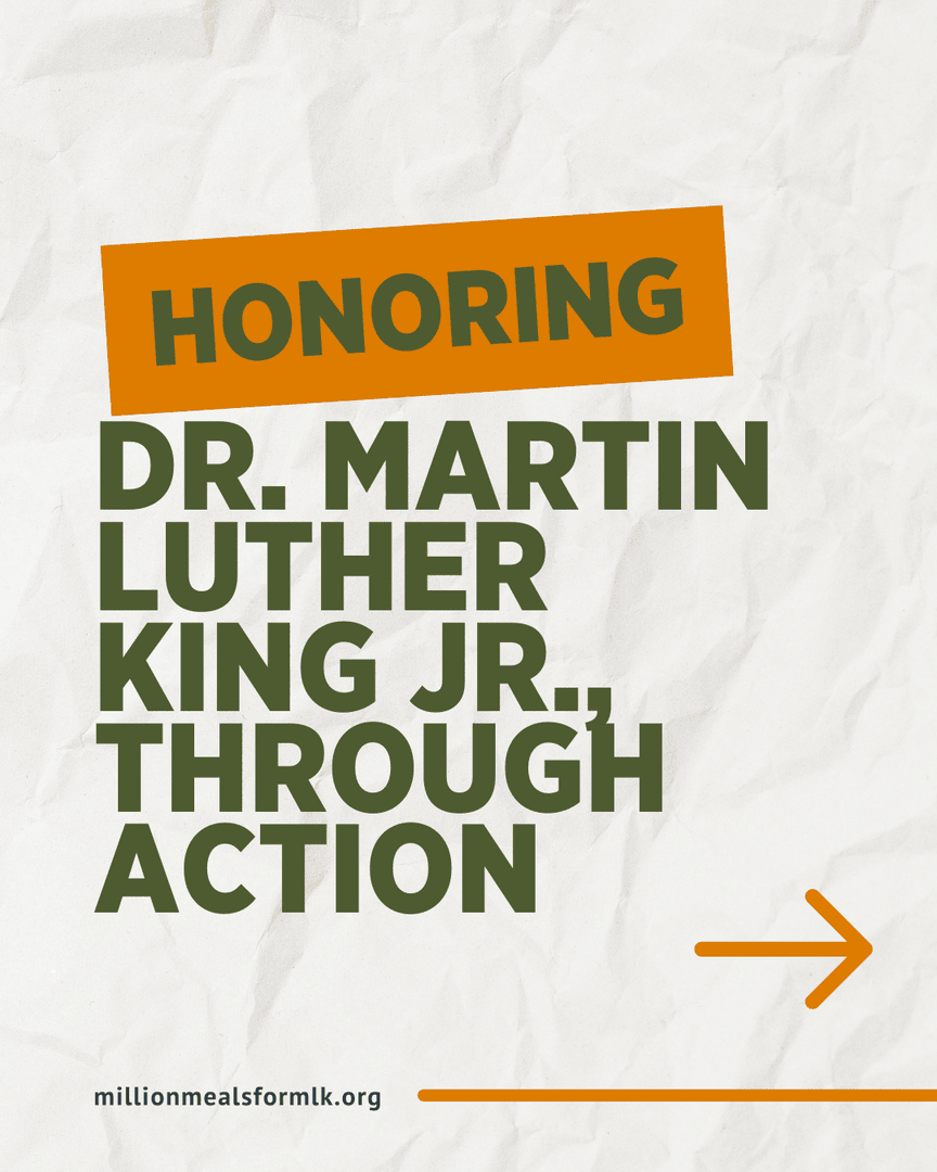 Feeding_LA's tweet photo. Today, we honor Dr. Martin Luther King Jr.'s legacy through Million Meals for MLK, a statewide movement uniting volunteers, food banks, and communities to fight hunger and serve our neighbors!

Learn how you can get involved: https://t.co/2QhMvHKpAe https://t.co/rbdE9Zu2AZ