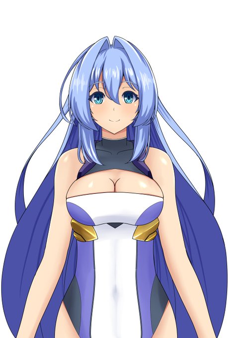 インナー姿のエクスティアさん 