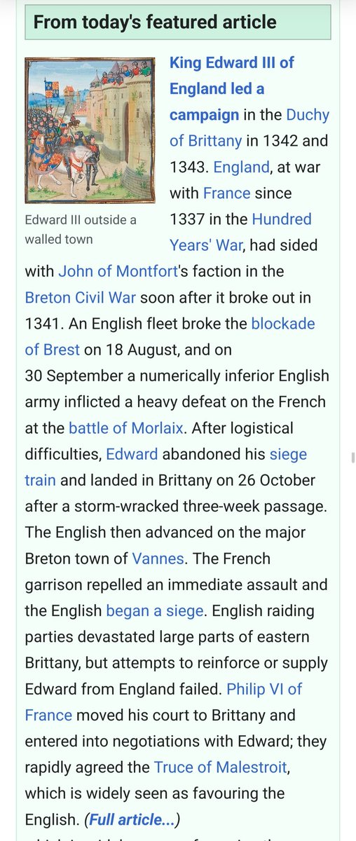 Papa's campaign is the featured Wiki article today, yeah!