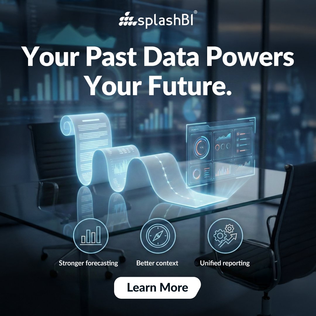 SplashBI's tweet photo. Long-term performance tells the real story.
SplashBI helps you bring legacy datasets into modern analytics- so every trend and decision has the context it deserves.

https://t.co/4mj0Rs9uiR

#SplashBI #LegacySystems #BusinessIntelligence #OracleEBS #CloudApplication #PayrollData https://t.co/OsvCNPXlGP