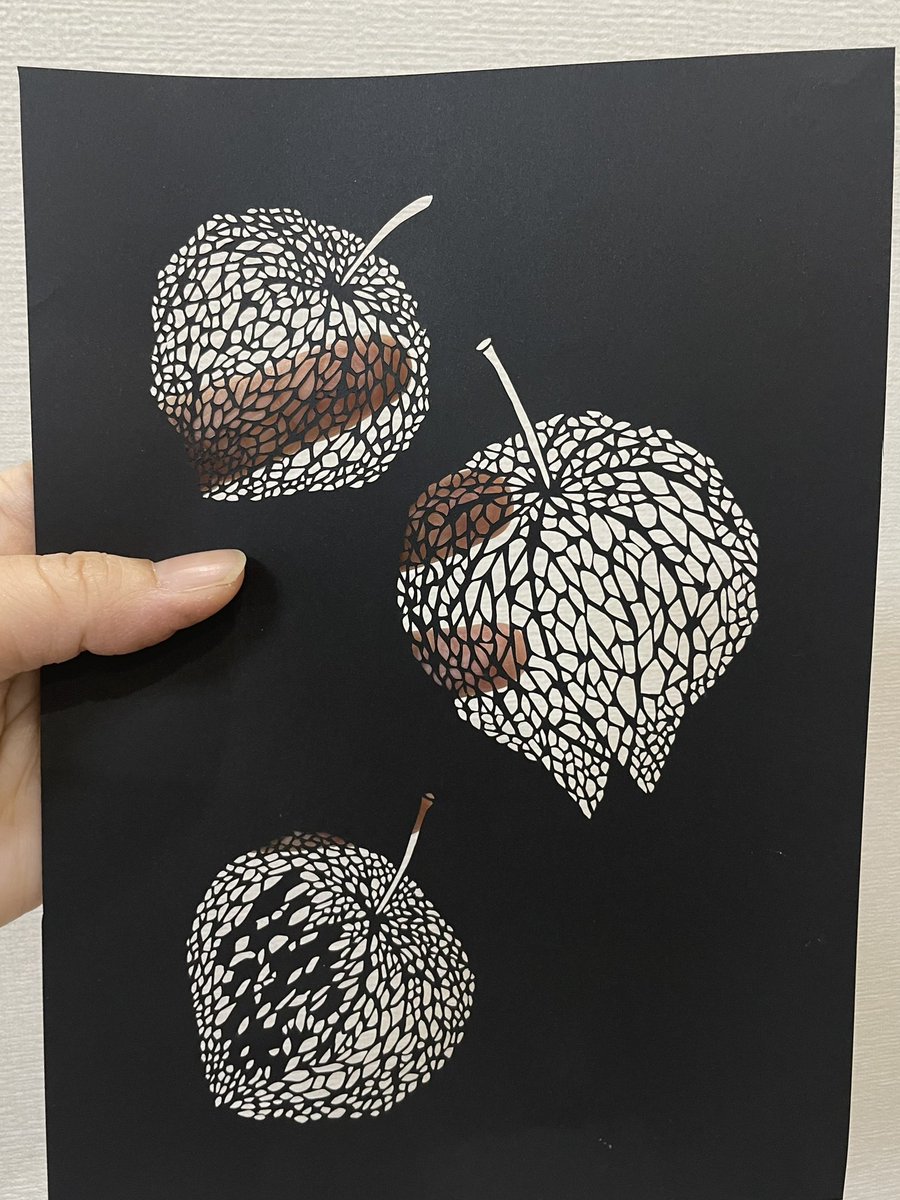 切り絵です！ 切り絵 奈良橿原今井町 杉本好夫□Galleryてとて