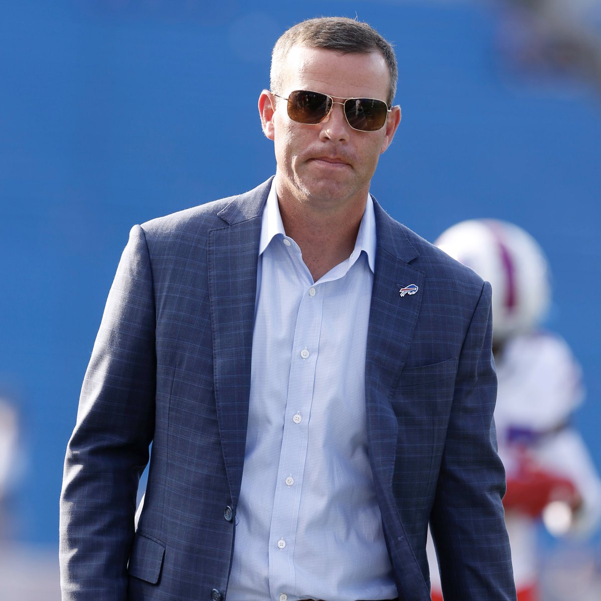 MySportsUpdate's tweet image. #Bills GM Brandon Beane is safe and will lead the HC search.
