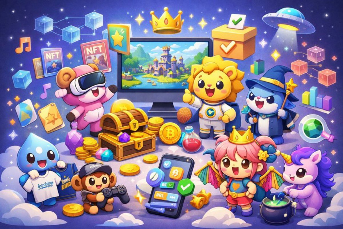 Most Web3 projects are still competing for the same small circle of crypto  natives. @astrolologyls is not. They are bringing an already proven,  mainstream entertainment IP onchain. An animation franchise that has