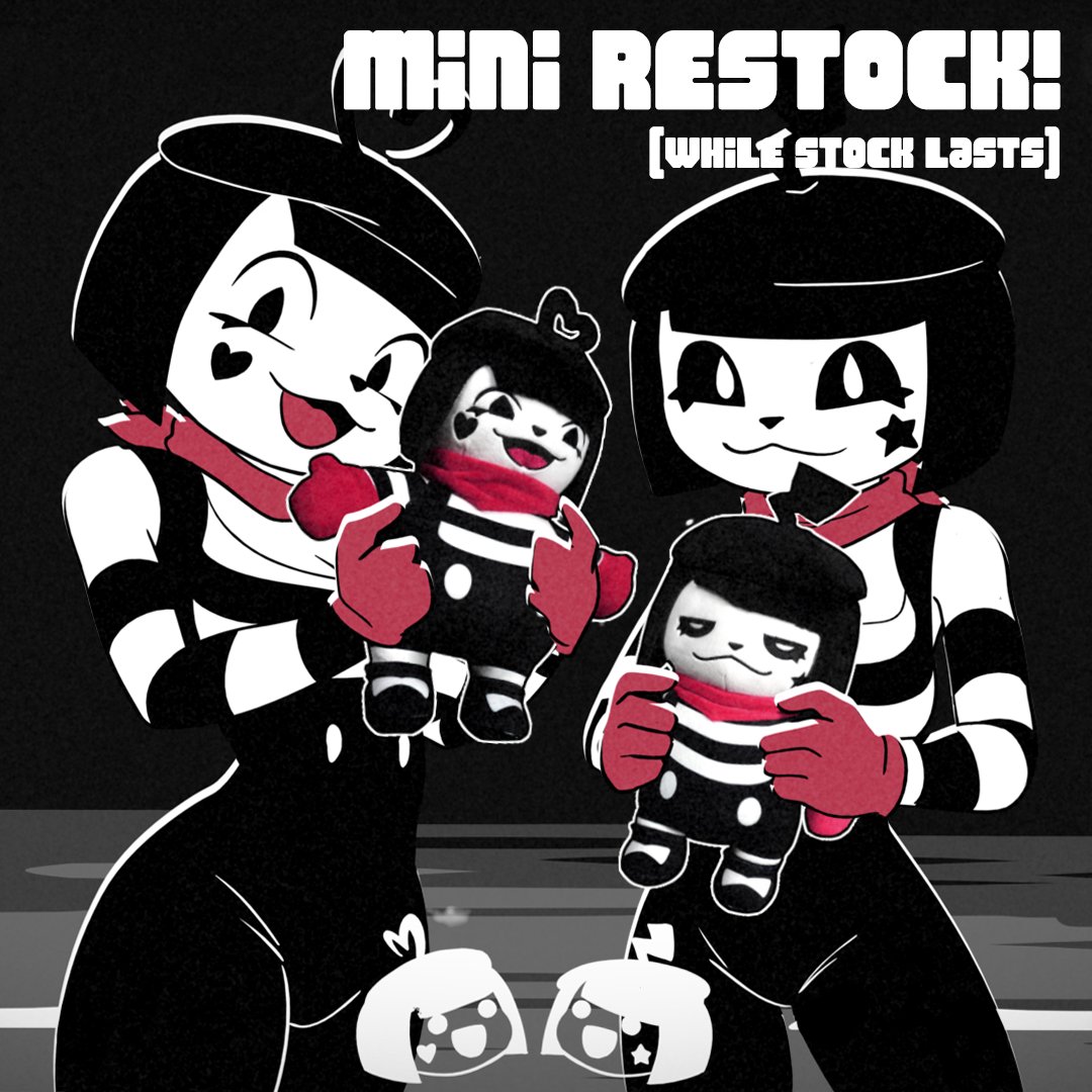 iqozoid's tweet image. Official Mime and Dash plushies are back in stock!