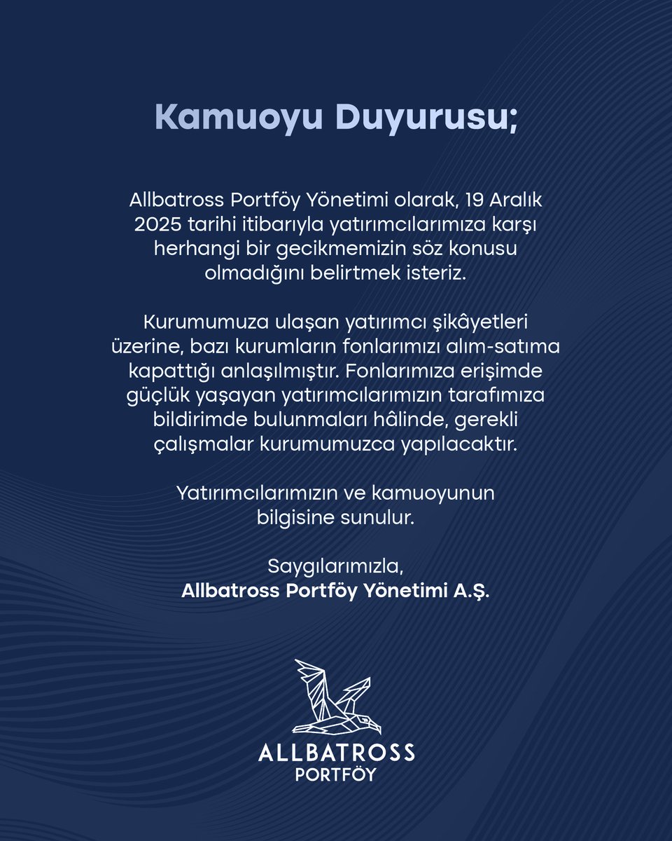 Allbatross Portföy (@allbatrosspys) on Twitter photo 